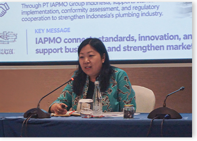 IAPMO Group Indonesia Promotes Innovation and Fair Market Competition at APEC Forum